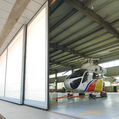 Automatic Sliding Hangar Door