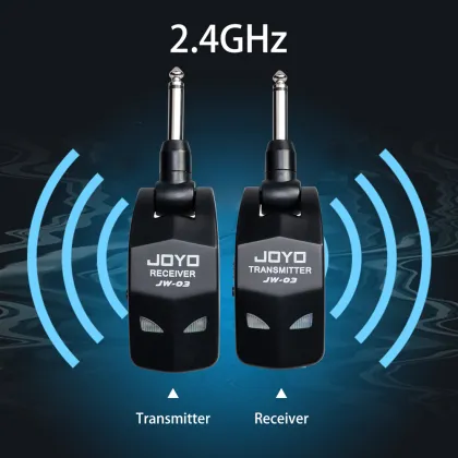 JOYO JW-03 UHF Wireless Guitar Transmitter Receiver System