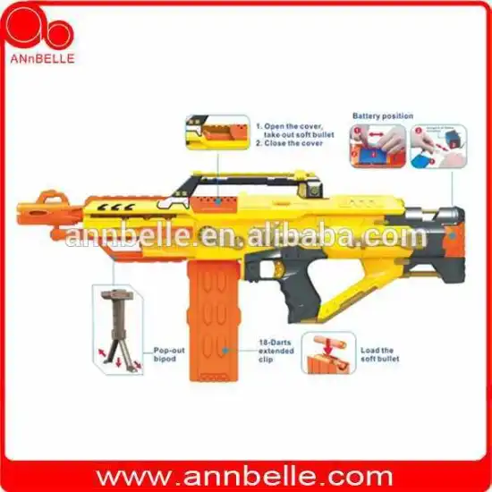 B/O gun toy electronic soft bullet gun airsoft gun