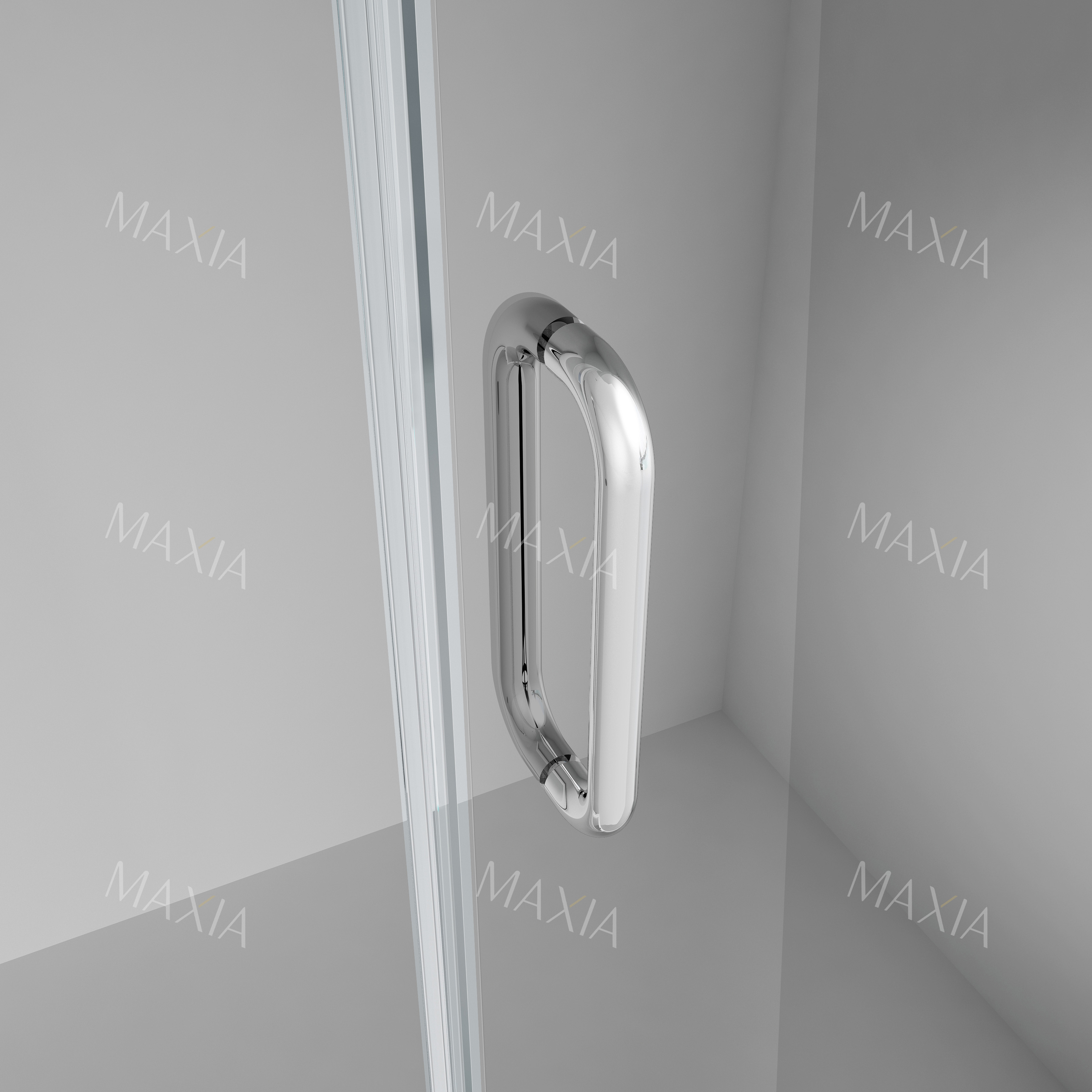 Квадратная душевая комната