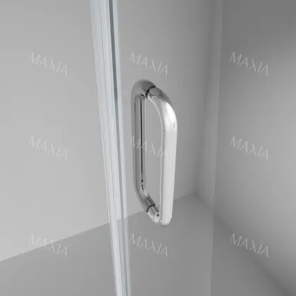 Square hinged shower room