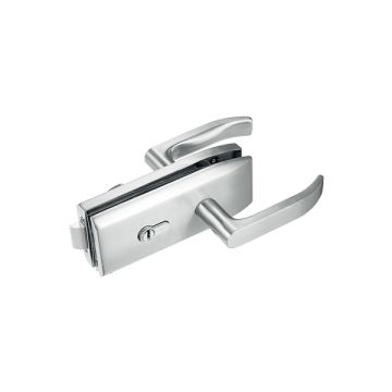 Commercial Brushed single door with handle lock