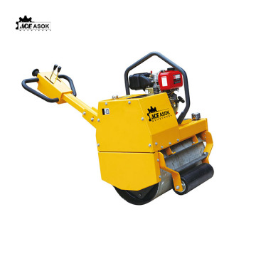 Passeggiata a prezzi accessibili mini singolo rullo singolo Compactor Vibratory Road Roller Price in India