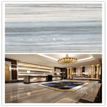 blue gold sand full polished glazed tiles,600*900 cheap marble tiles