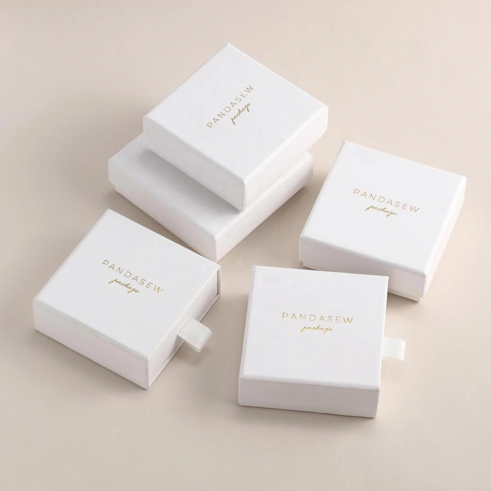 Flip Top Magnetic Jewelry Packaging Box