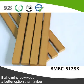 Environmental Friendly Poly Wood Plastic Composite For Outdoor Furniture