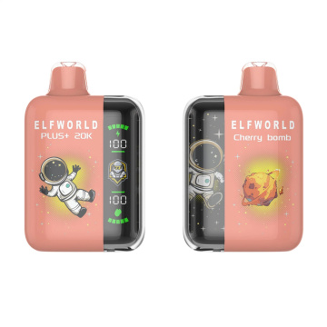 ELFWORLD Plus+ 20000 puffs vape Europe 22ml flavors