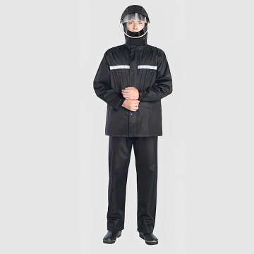 High-Quality Double Layer Breathable Split Raincoat Set - Factory Direct Sale