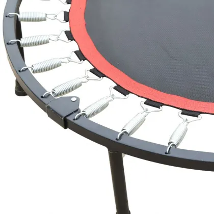 Batut Single Bungee Fitness Trampoline with Handle Bar