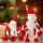 Christmas Toys with Squeaker Santa Squeaky Toys