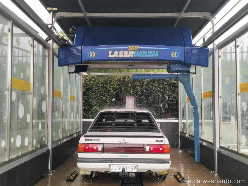 Elevador de tijera de coche sin contacto de altura mínima usada