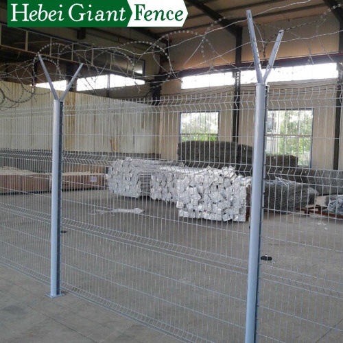 High Quality Power Coated Welded Airport Fence