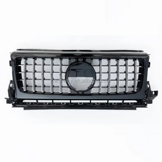 AMG Front Silver GT Grille with Camera Hole for Mercedes-Benz G Class G350/G500/G550 (W464) 2019