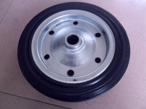 Solid Rubber Wheel for Hand Trolley with ISO SGS