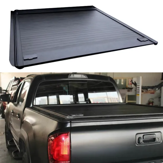 Anti-Theft Aluminum Roller Shutter Tonneau Cover for Toyota Tacoma 07-22 & Tundra 16-22