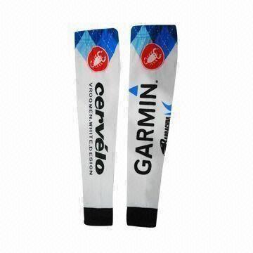 Lycra Arm Warmers, Available in Various Designs, Digital Sublimation Printing with Italy Ink