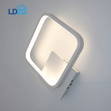 Wholesale Modern Dimmable Energy-Saving Antique White LED Wall Lights for Home Decor