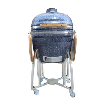 Auplex High Quality Ceramic Kamado 23.5 inch Charcoal Kamado Grill BBQ