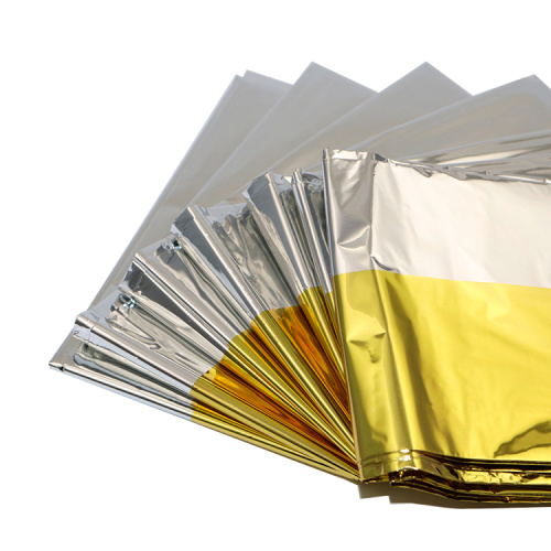 Toptan satış acil ilk yardım mylar battaniye