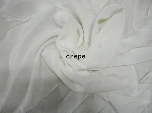 Silk crepe fabric with 12mm.14mm and 16mm.