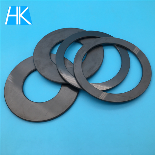 industry silicon nitride ceramic cylinder ring flange