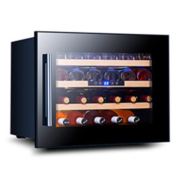 Vertical shelf wine fridge small wine cooler refrigerator