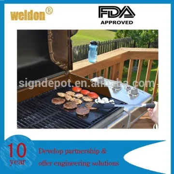 High Quality BBQ GRILL MAT Reusable Non-stick Surface Grilling Cooking Mat