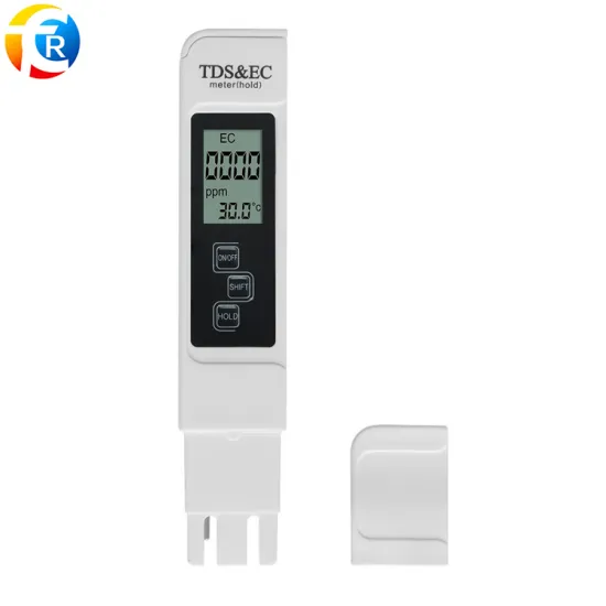 4-in-1 Multifunctional TDS EC PPM Water Quality Meter Tester Pen with LCD Display