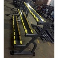 Spor salonu seti 15 çift Dumbbell raf fitness ekipmanı