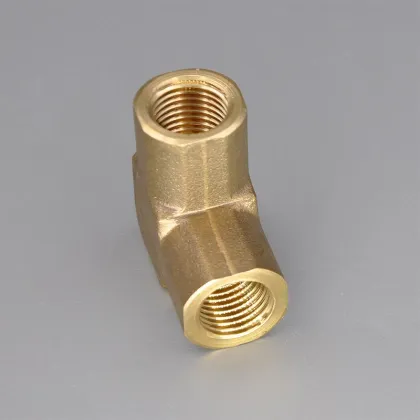 Swagelok Style High Pressure Brass Union Elbow Pipe Fittings from China Supplier