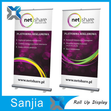 Aluminum Roll Up Banner Stand,Aluminum Roll Up Banner Display