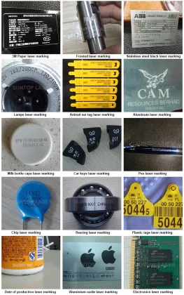 30W Fiber Optic Metal Handheld Laser Marking Machine for Engraving and Lettering