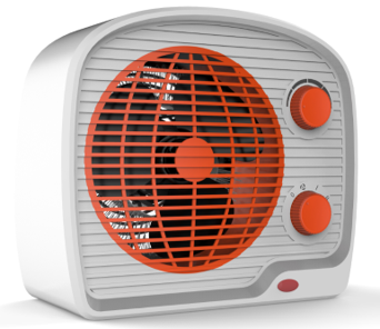 Mini fan heater 2000w digital