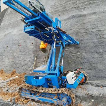 Obrotowa wiertnica kotwiczna do konstrukcji montowanych na gąsienicach