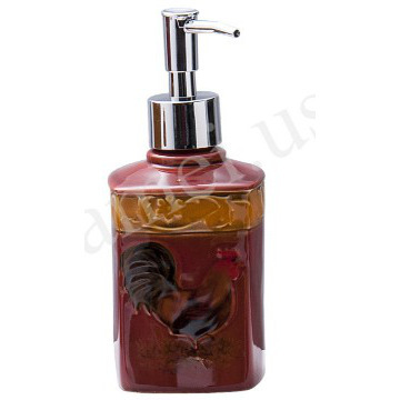 Arted tableware for rooster collection -lotion jug