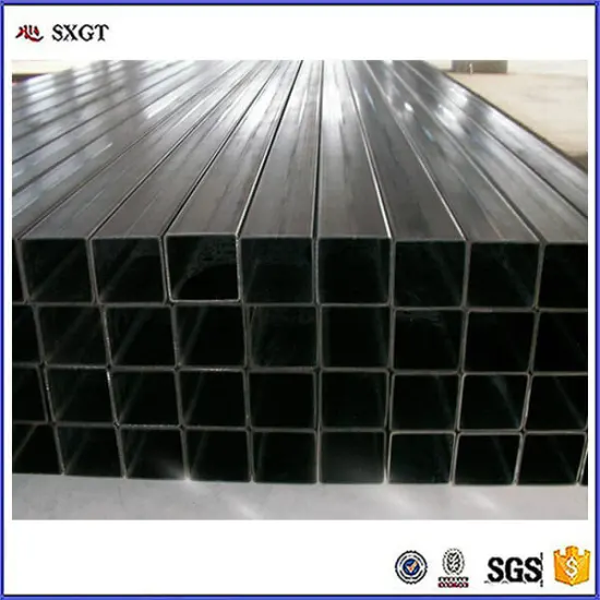 cold rolled galvanized steel square tube 40mmx40mm and 1.0mm thickness