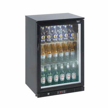 Commercial Hotel Glass Door Mini Refrigerator for Beverage Cooling