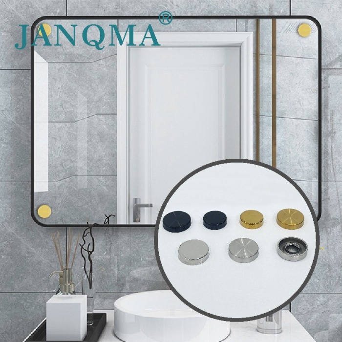 Зеркальные винты плоскости нержавеющей стали декоративные ногти