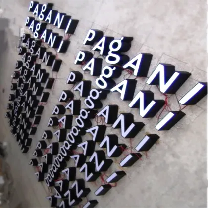 Wholesale White LED Channel Letters Storefront Signs