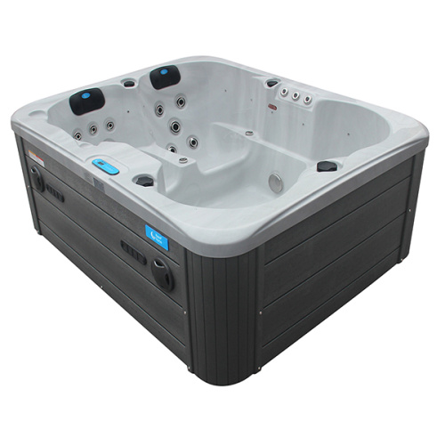 Whirlpool Tub 4 persons Small Acrylic Outdoor Spa Hot Tub Supplier