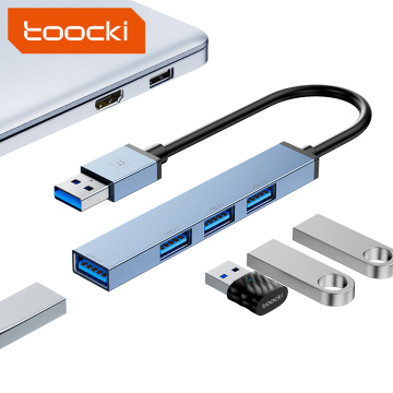 Toocki 4 in 1 USB 3.0 Hub: Externe Erweiterung Dock &amp; Computersplitter