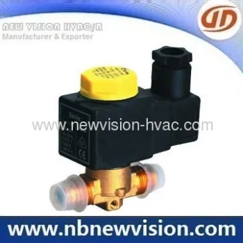 Castel Solenoid Valve - Flare &amp; Welding Type For Refrigeration 