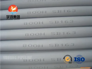 Durable ASME SB514 Incoloy Pipe DIN 17459 1.4876