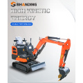 Digger Mini Excavator Shanding Brand Mini Garden Excavator Factory