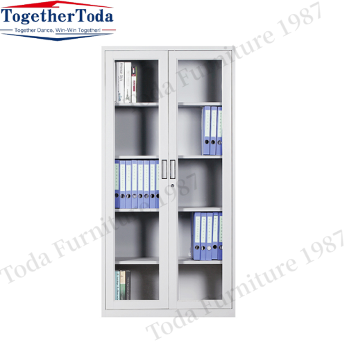 Glass Door Steel Filing Cabinet