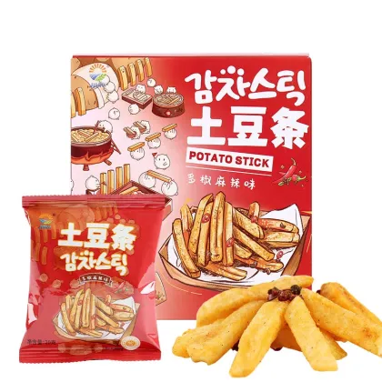 JIUR Spicy Flavors Potato Sticks - Ready to Eat School Snacks for Sale