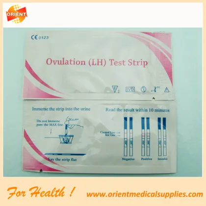 LH ovulation test strips cassette midstream