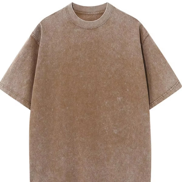 เสื้อยืดผ้าฝ้ายหนักสไตล์วินเทจอเมริกันพร้อมการออกแบบเกล็ดหิมะ