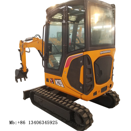 XN28 2.8t excavator with cabin