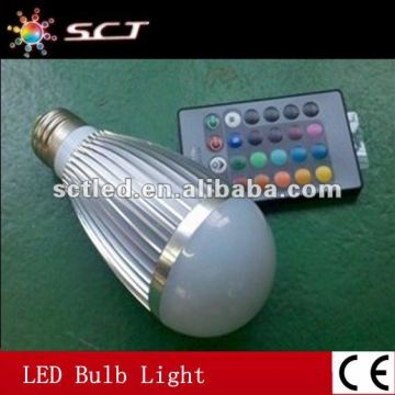 High quality 9w RGB led bulb light